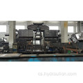 Hydraulický šrotovací kovový ocelový hliníkový železný lisovací stroj